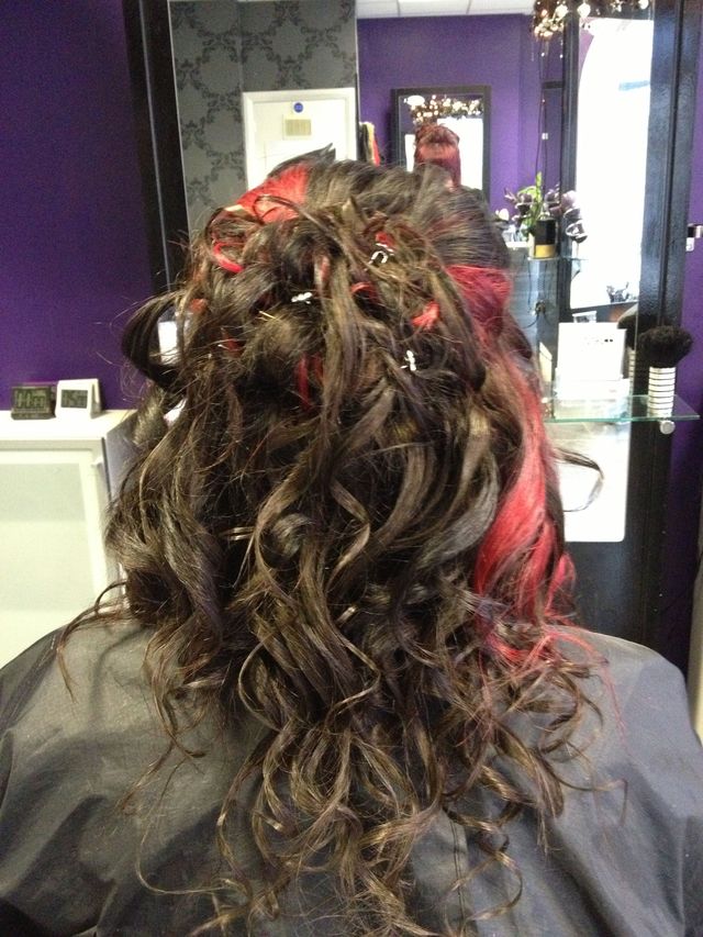 wedding hair