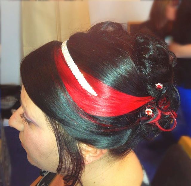 wedding hair
