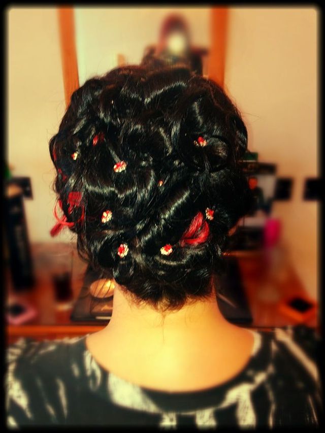 wedding hair