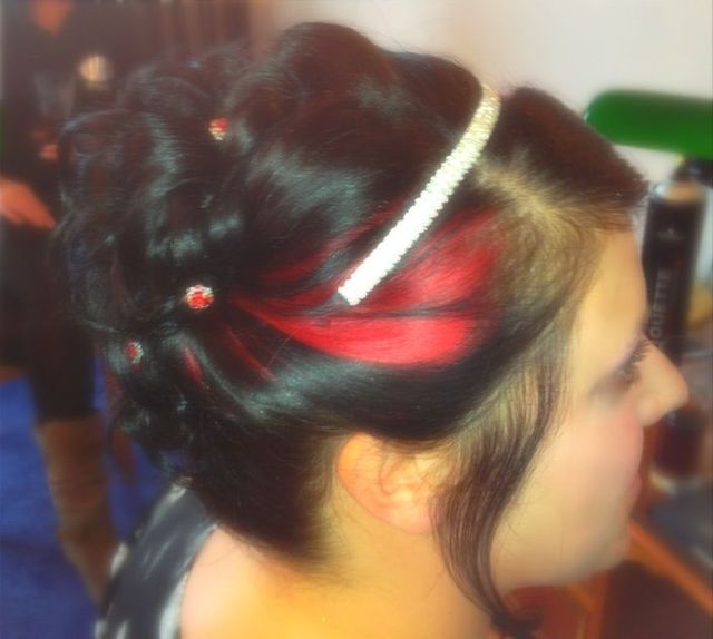 wedding hair