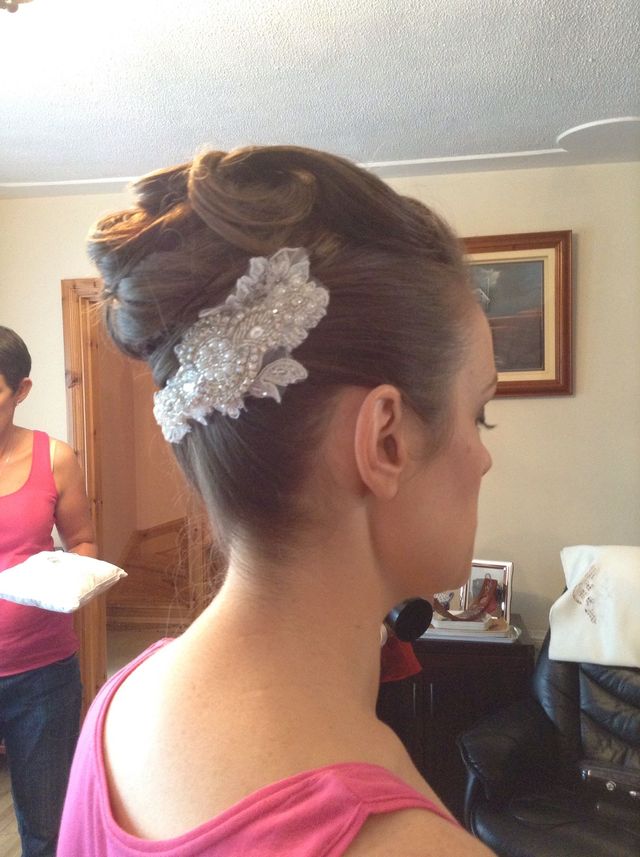 wedding hair