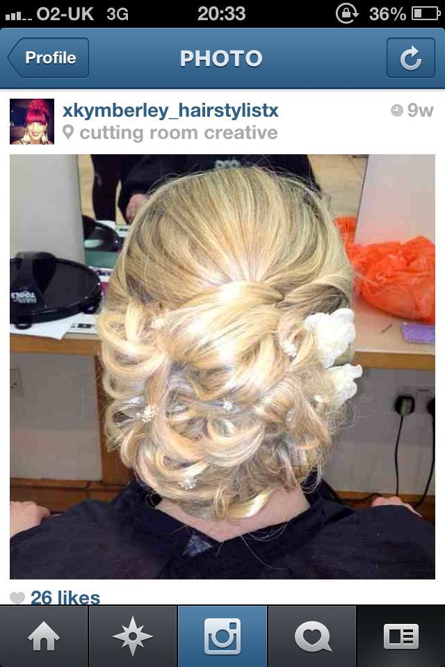 wedding hair