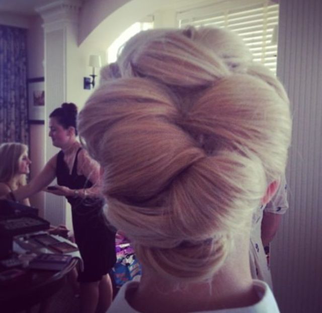 wedding hair
