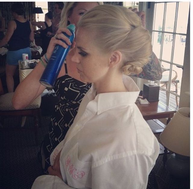 wedding hair