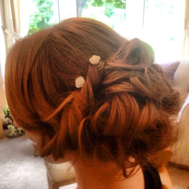 wedding hair