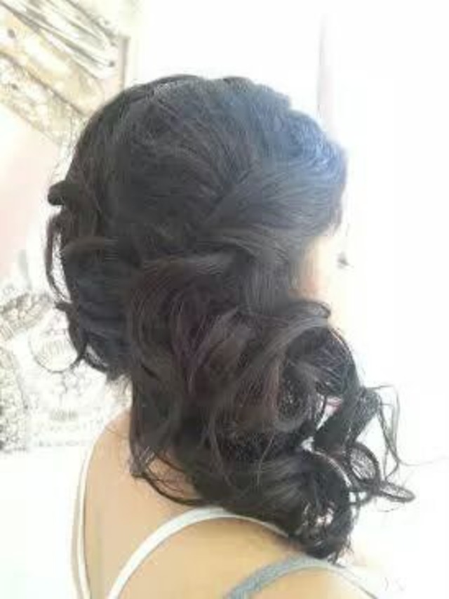 wedding hair