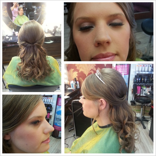 wedding loose curls