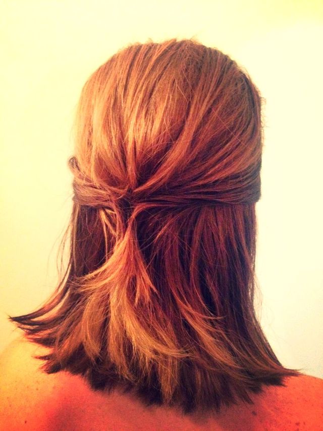 wedding updo back