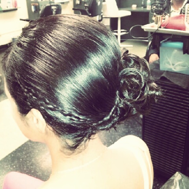 wedding updo