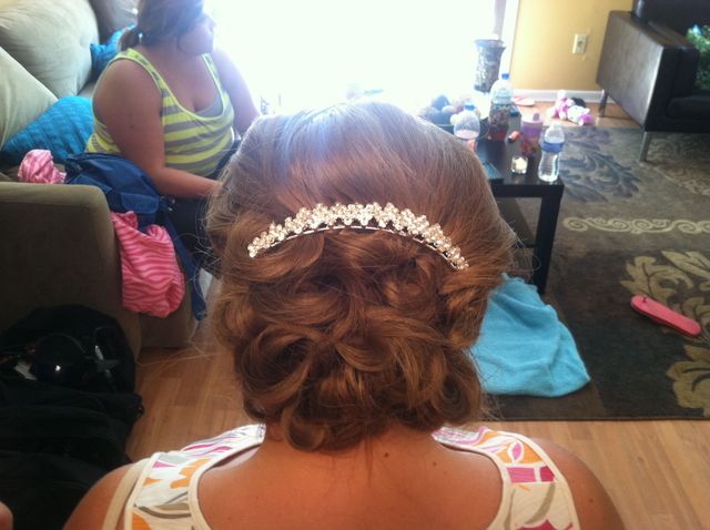 wedding updo