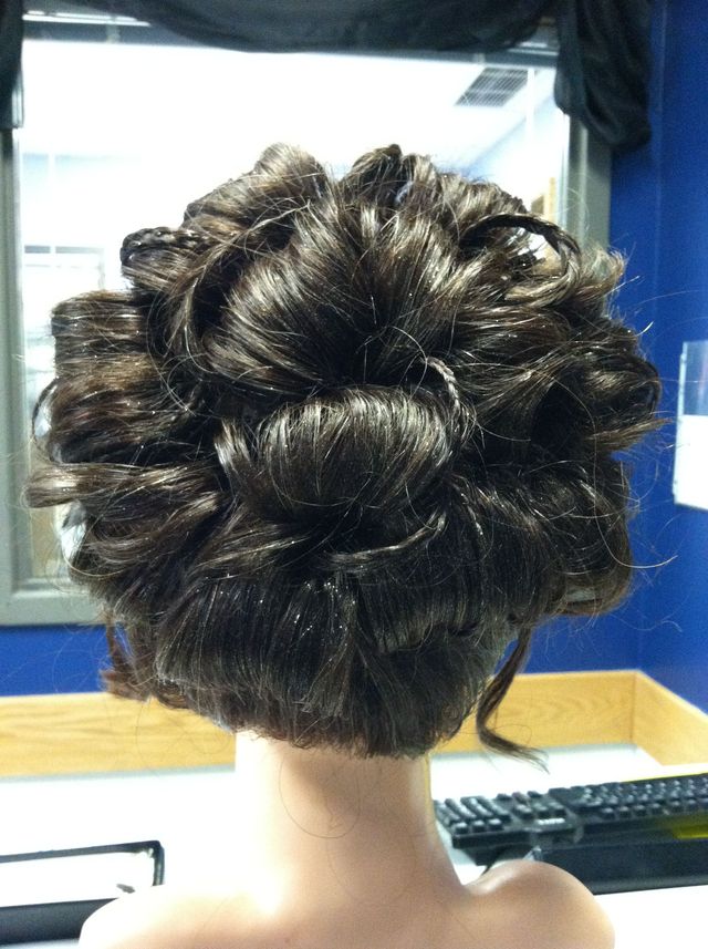 wedding updo