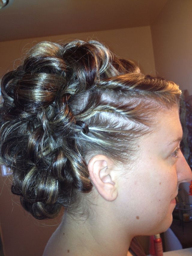 wedding updo