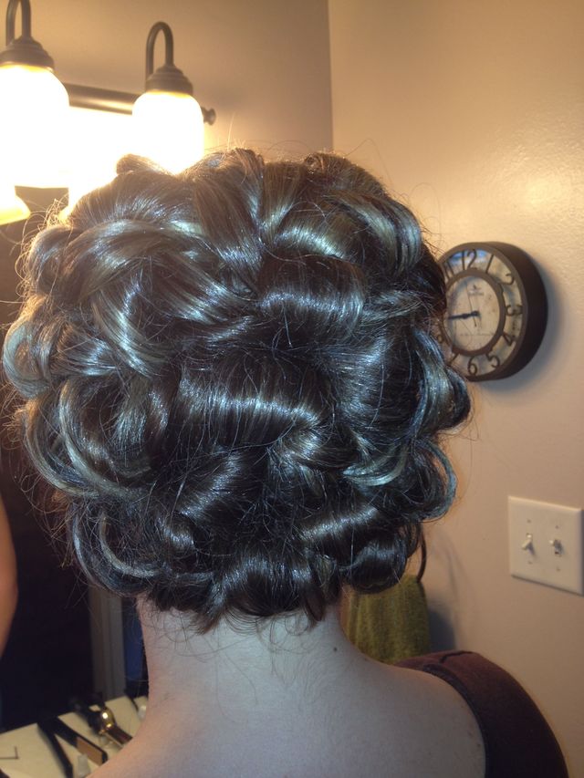 wedding updo