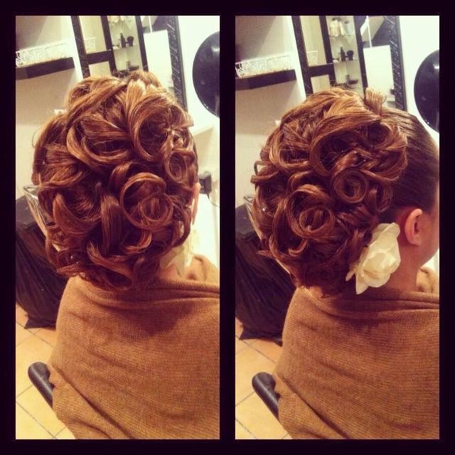 wedding updo