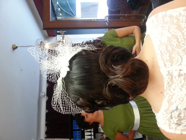wedding vintage hairstyle