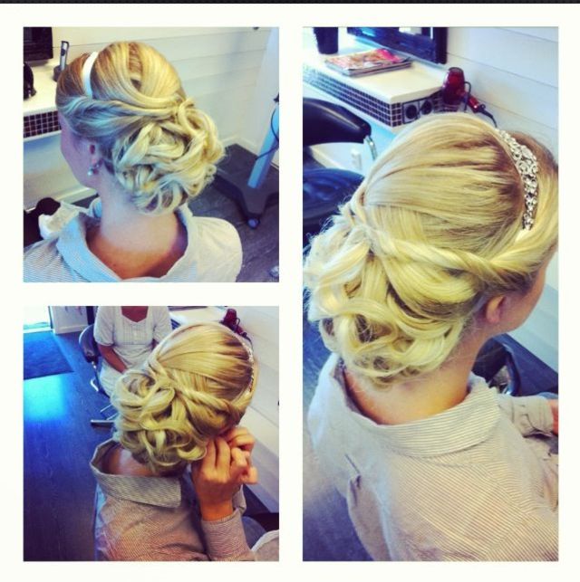 wedding/bride updo