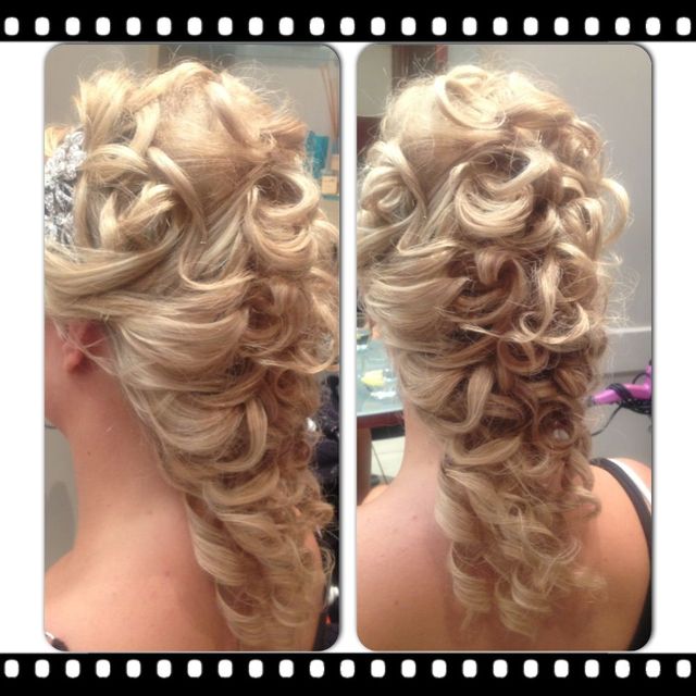 wedding/curls