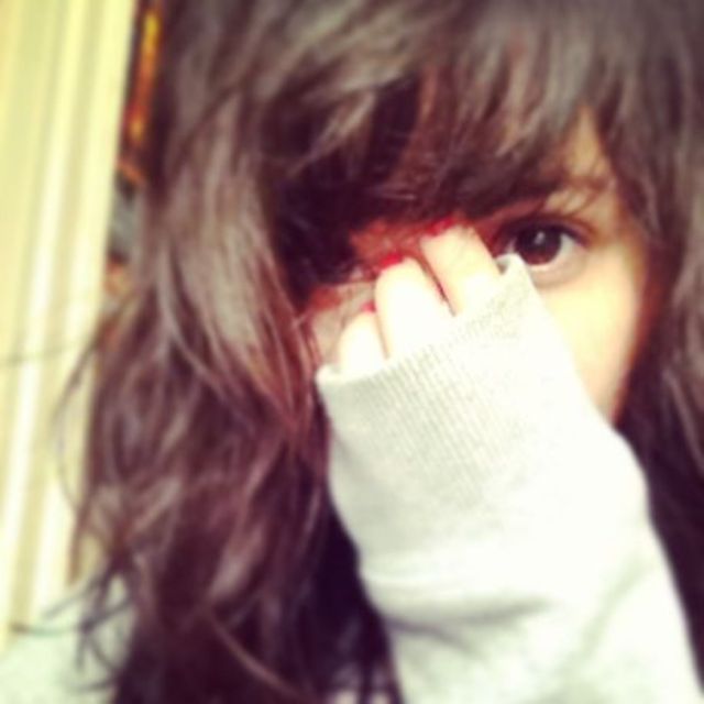 wet hair