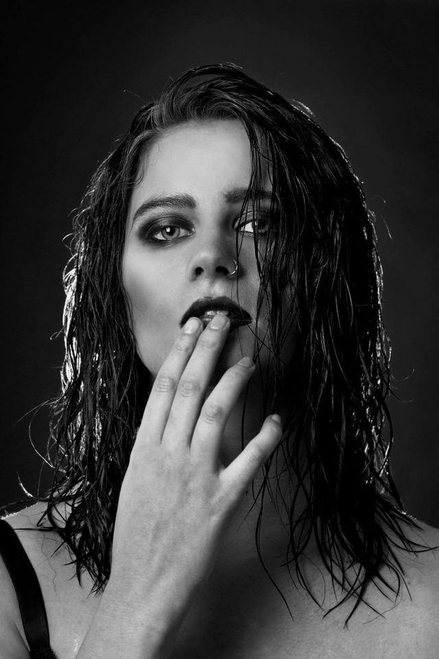 wet look