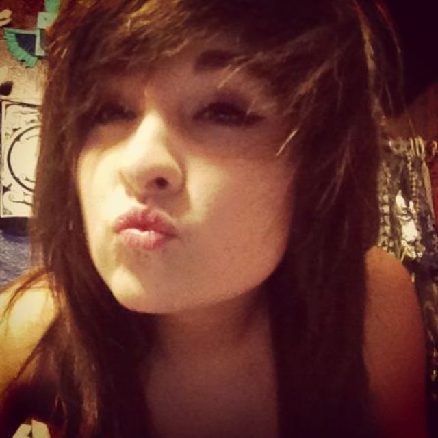 when I had scene hair
