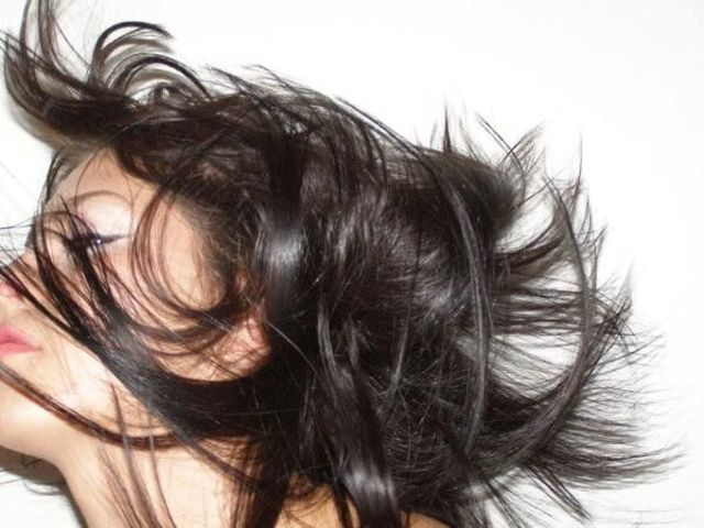 wind blown