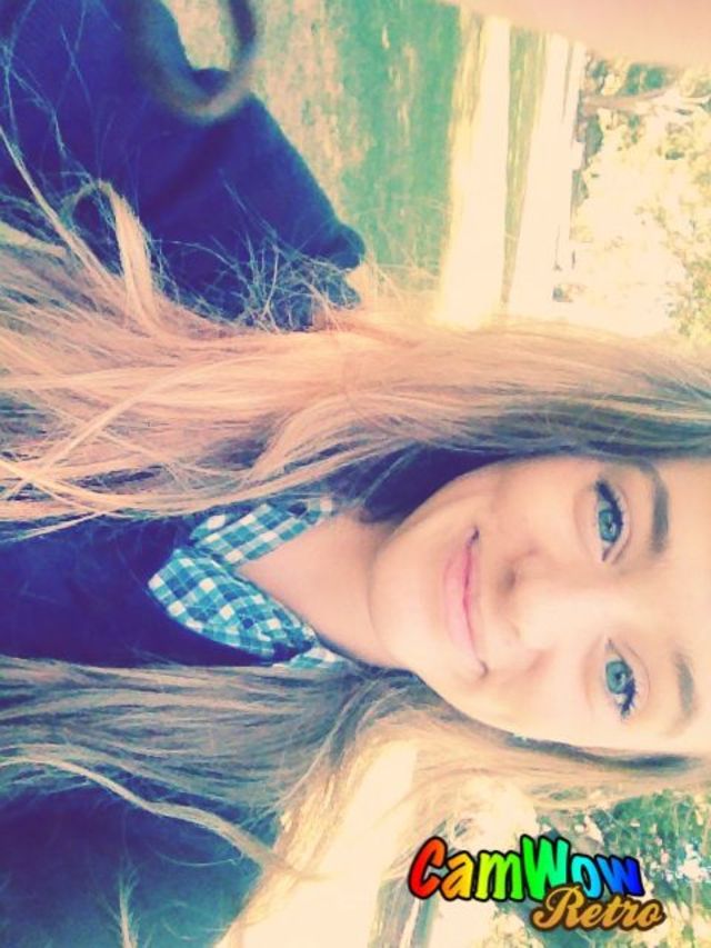 windy hair!