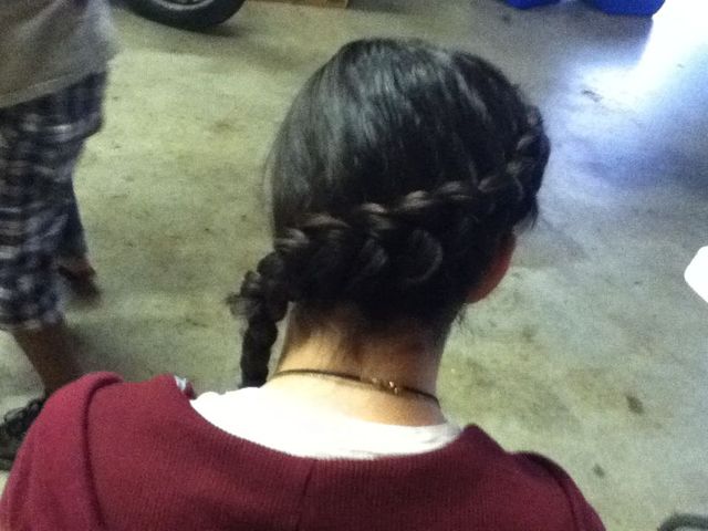 wrap around braid