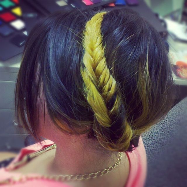 yellow fishtail 