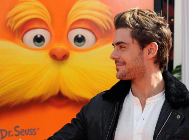zac efron lorax premiere