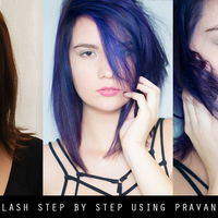 Thumb babc89df7b111d616f89 color splash step by step using pravana vivids